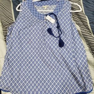 Nwt talbots sleeveless blouse large petite